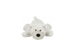 Trixie  Be Eco medveď ELROY, plyšová hračka so zvukom pre psov, 42 cm, biela
