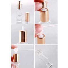 IZMAEL Flakónik na parfém Diamond-Zlatá KP8073