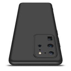 GKK Ochranné puzdro GKK 360 - Predný a zadný kryt celého mobilu pre Samsung Galaxy S20 Ultra - Čierna KP9606