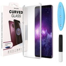 IZMAEL Ochranné UV sklo pre Samsung Galaxy S22 Ultra - Transparentná KP16956