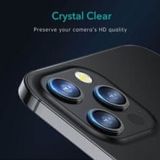 IZMAEL Temperované sklo na kameru pre Apple iPhone 12 Pro Max - Čierna KP14858
