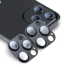 IZMAEL Temperované sklo na kameru pre Apple iPhone 12 Pro Max - Čierna KP14858