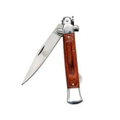 COLUMBIA Outdoorový skladací nôž COLUMBIA-19,5/10,5cm/Slabo Hnedá KP30140