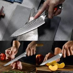 IZMAEL Damaškový kuchynský nôž Okazaki-Chef/32,5 KP19994
