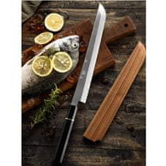 IZMAEL Kuchynský nôž Sashimi na Sushi-Hnedá/Čierna KP21785