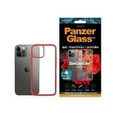PanzerGlass ClearcaseColor puzdro pre Apple iPhone 12 Pro Max - Oranžová KP19750