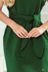 Numoco Dámske mini šaty Bronever zelená L/XL