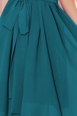 Numoco Dámske mini šaty Alizee morská modrá L