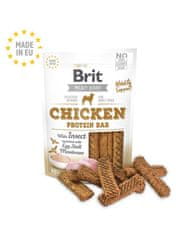 Brit Jerky Pamlsok pre psa Chicken Protein Bar 80 g