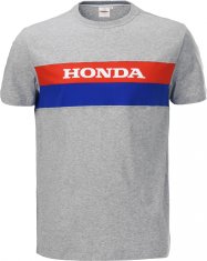 Honda tričko ORIGINE 20 modro-červeno-sivé S