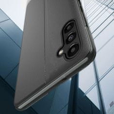MG Eco Leather View knižkové puzdro na Samsung Galaxy S23 Plus, čierne