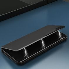 MG Eco Leather View knižkové puzdro na Samsung Galaxy S23 Plus, čierne