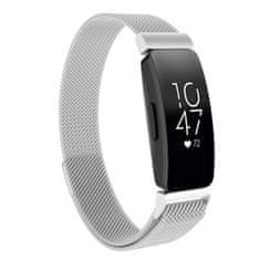 BStrap Milanese (Small) remienok na Fitbit Inspire, silver