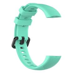 BStrap Silicone Line remienok na Honor Band 4, teal
