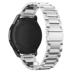 BStrap Stainless Steel remienok na Huawei Watch 3 / 3 Pro, silver