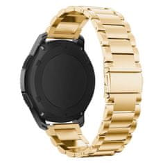 BStrap Stainless Steel remienok na Huawei Watch 3 / 3 Pro, gold