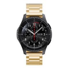 BStrap Stainless Steel remienok na Huawei Watch 3 / 3 Pro, gold