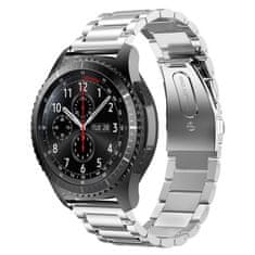 BStrap Stainless Steel remienok na Huawei Watch GT3 46mm, silver