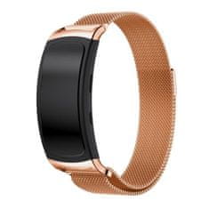 BStrap Milanese remienok na Samsung Gear Fit 2, rose gold