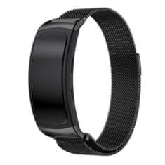 BStrap Milanese remienok na Samsung Gear Fit 2, black