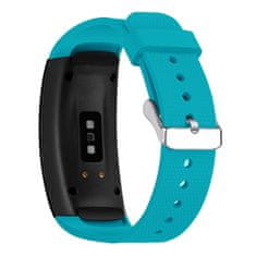 BStrap Silicone Land remienok na Samsung Gear Fit 2, teal