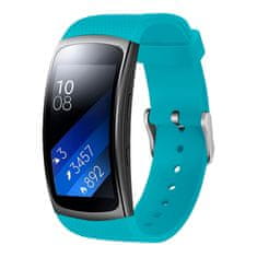 BStrap Silicone Land remienok na Samsung Gear Fit 2, teal