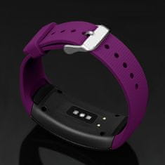 BStrap Silicone Land remienok na Samsung Gear Fit 2, dark purple