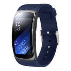 BStrap Silicone Land remienok na Samsung Gear Fit 2, dark blue