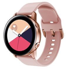 BStrap Silicone remienok na Samsung Galaxy Watch Active 2 40/44mm, sand pink