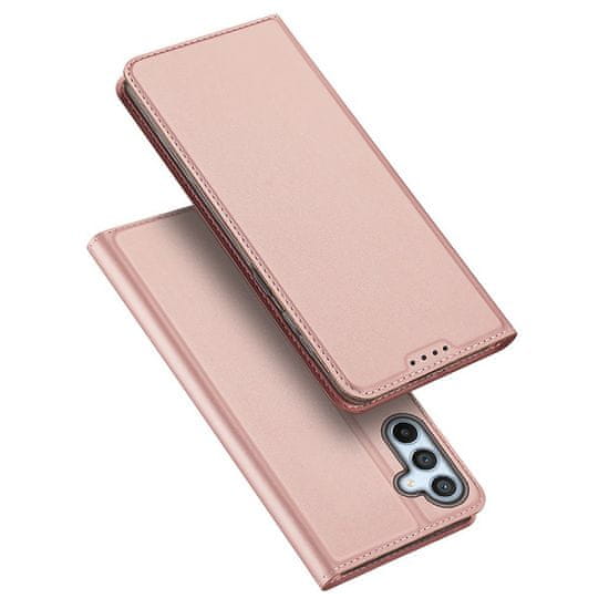 Dux Ducis Skin Pro knižkové puzdro na Samsung Galaxy A54 5G, ružové