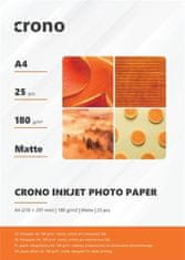 Crono PHPM4A, fotopapier matný, A4, 180g, 25ks