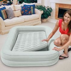 Vidaxl Intex Nafukovacia posteľ Kidz Travel Bed Set 107x168x25 cm 66810NP