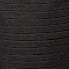 Petromila vidaXL Capi Kvetináč v tvare vajca Nature Row čierny 35x34 cm KBLRO932