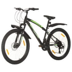 Vidaxl Horský bicykel 21 rýchlostí 26" koleso 42 cm rám čierny