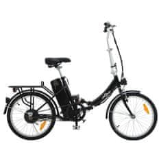 Vidaxl Skladací elektrický bicykel s lítium-iónovou batériou, hliník