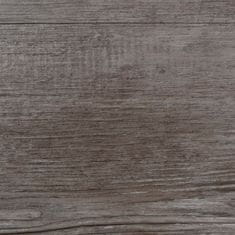 Vidaxl Samolepiace podlahové PVC dosky 5,21 m2 2 mm matné drevo hnedé