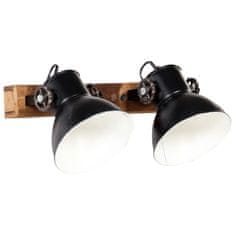 Petromila vidaXL Industriálna nástenná lampa, čierna 45x25 cm E27