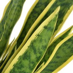 Petromila vidaXL Umelá rastlina, sansevieria s kvetináčom 90 cm, zelená