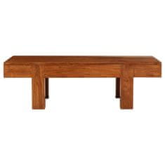 Vidaxl Konferenčný stolík 100x50x30 cm akáciové drevo so sheeshamovým povrchom