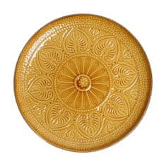 Homla INDIE tanier s horčicou 27 cm