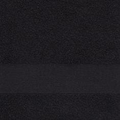 Homla BAFI uterák čierny 70x130 cm