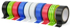 GEKO Izolačná páska PVC 19 mm x 0,13 mm x 10 m, 10 farieb, cena za 10 ks