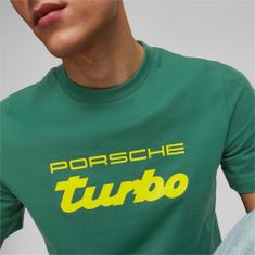 Porsche tričko PUMA Turbo žlto-zelené M
