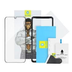 BLUEO 5D Mr. Monkey Ochranné sklo pre Samsung Galaxy NOTE 10 čierne (Full AB Glue) 