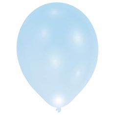 Amscan Svietiace balóny modré 27,5cm 5ks