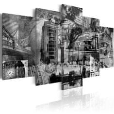 Artgeist Obraz - Podstata Londýna 100x50 obraz na plátne s dreveným rámom