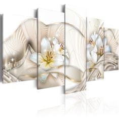 Artgeist Obraz - Afroditine kvety 100x50 obraz na plátne s dreveným rámom