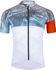 Kenny cyklo dres TECH 23 Summer dye modro-oranžovo-biely S