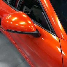 CWFoo Super lesklá metalická oranžová wrap auto fólia na karosériu 152x300cm