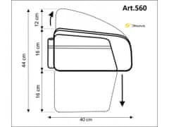 SPORT ARSENAL Set Šport Arsenal 560 S1 nosič + taška